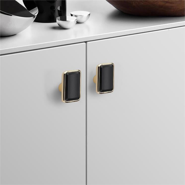 Framed Inset Cabinet Pulls and Knobs for Wardrobes