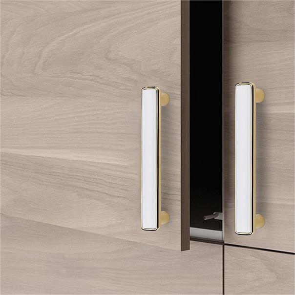 Framed Inset Cabinet Pulls and Knobs for Wardrobes