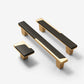 Mixed-Finish Zinc Alloy Cabinet Pulls and Knobs
