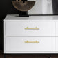 Classic Gold Zinc Alloy Cabinet Pulls for Drawers and Dressers