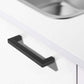 Black Square Cabinet Pulls for Modern Farmhouse Kitchen Cabinets & Drawers