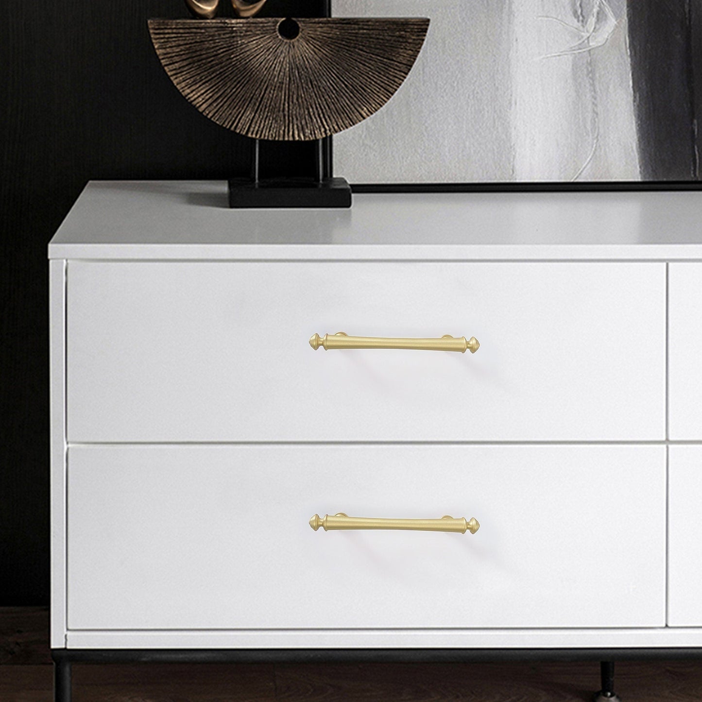 Traditional Brass Cabinet Pulls and T-Knobs