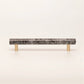 Natural Marble Brass Cabinet Pulls and Knobs