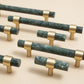 Marble Zinc Alloy T-Bar Cabinet Pulls