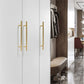 Knurled Round Bar Cabinet Handles and Knobs