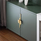 Pair of Modern Gold Cabinet Pulls for Dressers and Cabinets