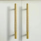 Knurled Round Bar Cabinet Handles and Knobs