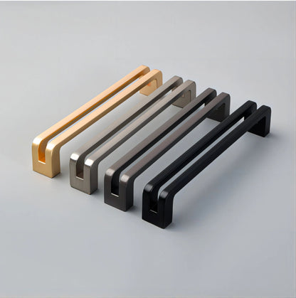 Open-Center Cabinet Pulls and Matching Knobs