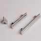 Crystal Glass Cabinet Handles Square Drawer Pulls