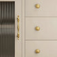 Solid Brass Twisted Cabinet Pulls and Matching Knobs