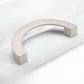C-Shaped Recessed Drawer Pulls for Sliding Doors