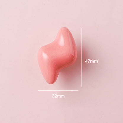 Colorful Ceramic Lightning-Shaped Cabinet Knobs
