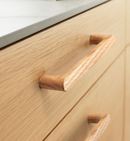 Natural Wood Cabinet Handles and Knobs