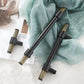 Brass Knurled T-Bar Cabinet Pulls and Drawer Handles