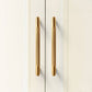 Gold Knurled Cabinet Pulls, Aluminum Alloy Drawer Handles