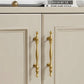 Solid Brass Twisted Cabinet Pulls and Matching Knobs