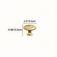Solid Brass Twisted Cabinet Pulls and Matching Knobs