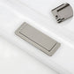 Minimalist Recessed Edge Cabinet Handles for Drawers and Cabinets