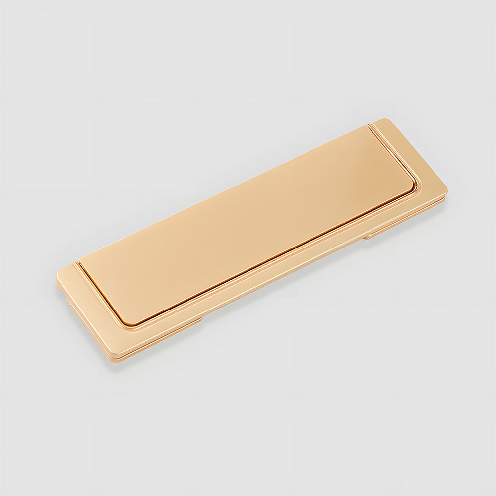 Minimalist Recessed Edge Cabinet Handles for Drawers and Cabinets