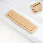 Minimalist Recessed Edge Cabinet Handles for Drawers and Cabinets