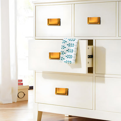 Minimalist Recessed Edge Cabinet Handles for Drawers and Cabinets
