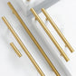 Brushed Gold Euro Style Cabinet Handles