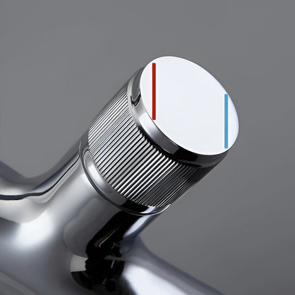 Rivora Modern Waterfall Basin Bathroom Sink Faucet, Single Handle Single Hole