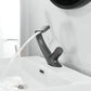 Rivora Modern Waterfall Basin Bathroom Sink Faucet, Single Handle Single Hole