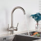 Puriva Three-Way Kitchen Faucet with Filter Tap, Reverse Osmosis Compatible