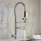 Varkon Pull Down Spray Dual Handle Swivel Spout Kitchen Faucet