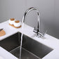 Puriva Three-Way Kitchen Faucet with Filter Tap, Reverse Osmosis Compatible