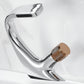 Rivora Modern Waterfall Basin Bathroom Sink Faucet, Single Handle Single Hole