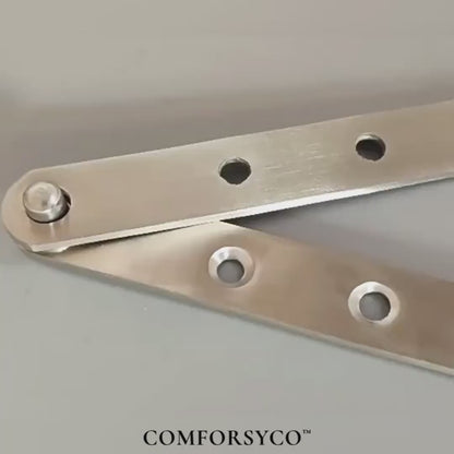 Stainless Steel 360° Pivot Door Hinges, Top and Bottom Mount