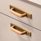 Wood and Zinc Alloy Cabinet Door Pulls with Backplate