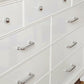 Brass Round Bar Cabinet Pulls and Knobs for Wardrobes