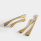 Gold Arch Cabinet Pulls, Aluminum Alloy Drawer Handles