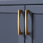 Arched Aluminum Alloy Cabinet Pulls and Drawer Handles