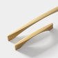 Gold Arch Cabinet Pulls, Aluminum Alloy Drawer Handles