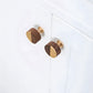 High-end Walnut Wood Brass Cabinet Knob